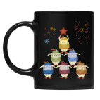 Кружка цветная UV-DTF