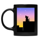 Кружка цветная UV-DTF