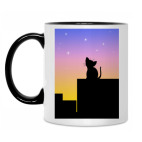 Кружка двухцветная