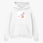 Толстовка худи оверсайз