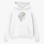 Толстовка худи оверсайз