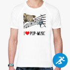 Мужская спортивная футболка