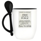 Кружка с ложкой