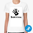 Женская спортивная футболка