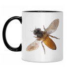 Кружка двухцветная