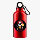 Металлическая бутылка 400 мл UV-DTF