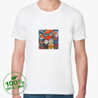 Мужская футболка органик