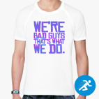 Мужская спортивная футболка