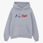 Толстовка худи оверсайз