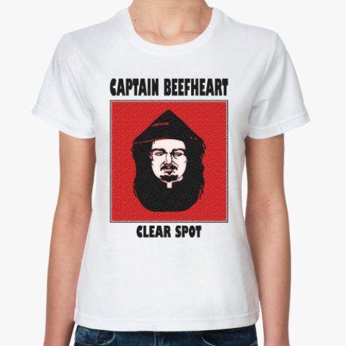 Классическая футболка с принтом Captain Beefheart