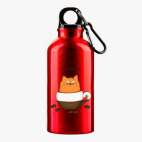 Металлическая бутылка 400 мл UV-DTF