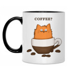 Кружка двухцветная