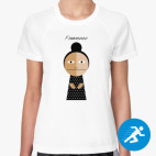 Женская спортивная футболка