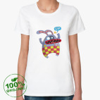 Женская футболка органик