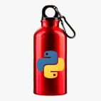 Металлическая бутылка 400 мл UV-DTF