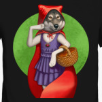 Волк в красном