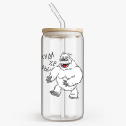 Банка с бамбуковой крышкой