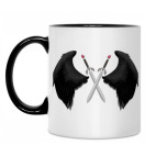 Кружка двухцветная