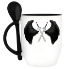 Кружка с ложкой