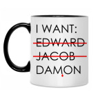 Кружка двухцветная