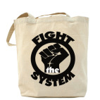Холщовая сумка шоппер Fight the System Холщ сумка