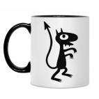 Кружка двухцветная