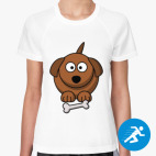 Женская спортивная футболка