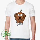 Мужская футболка органик