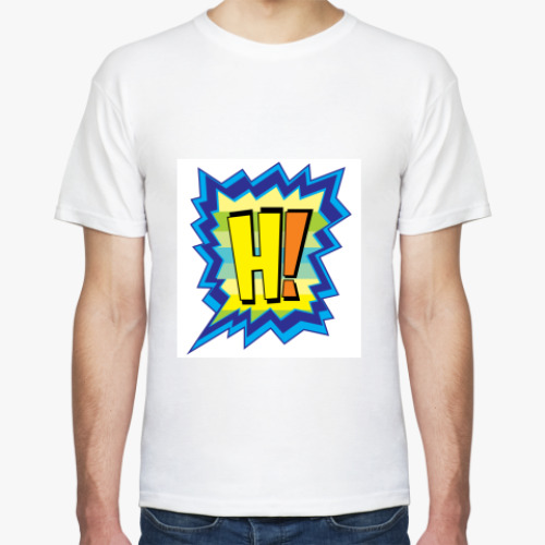Футболка с принтом HADOUKEN!