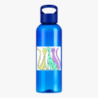 Прозрачная спортивная бутылка