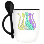 Кружка с ложкой