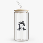 Банка с бамбуковой крышкой