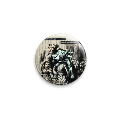 Значок 25мм с принтом Nietzsche