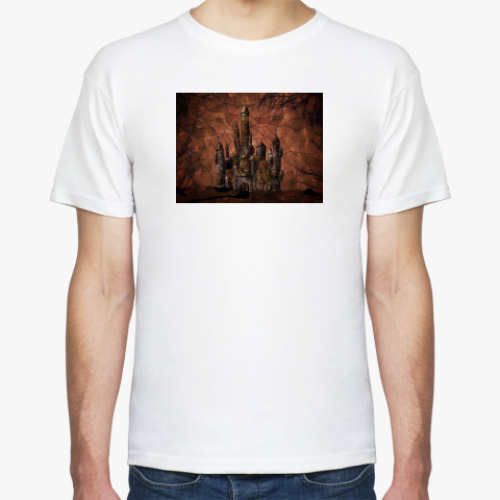 Футболка с принтом Замок