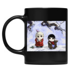 Кружка цветная UV-DTF