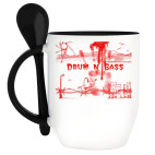 Кружка с ложкой