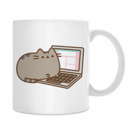 Кружка с принтом COMP CAT