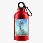 Металлическая бутылка 400 мл UV-DTF