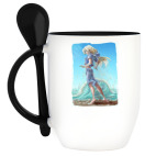 Кружка с ложкой