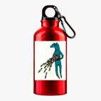 Металлическая бутылка 400 мл UV-DTF