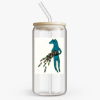 Банка с бамбуковой крышкой