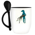 Кружка с ложкой