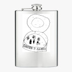 Фляжка стальная