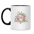 Кружка двухцветная