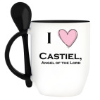 Кружка с ложкой