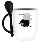 Кружка с ложкой