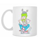 Фрик на мопЭде