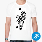 Мужская спортивная футболка