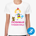 Женская спортивная футболка