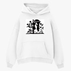 Толстовка худи оверсайз